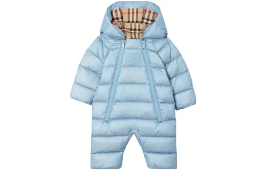 Burberry Jumpsuit Blue Infant And Toddler