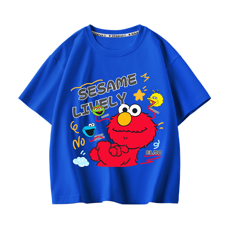 Детская футболка SESAME STREETT (белый) — фото 5