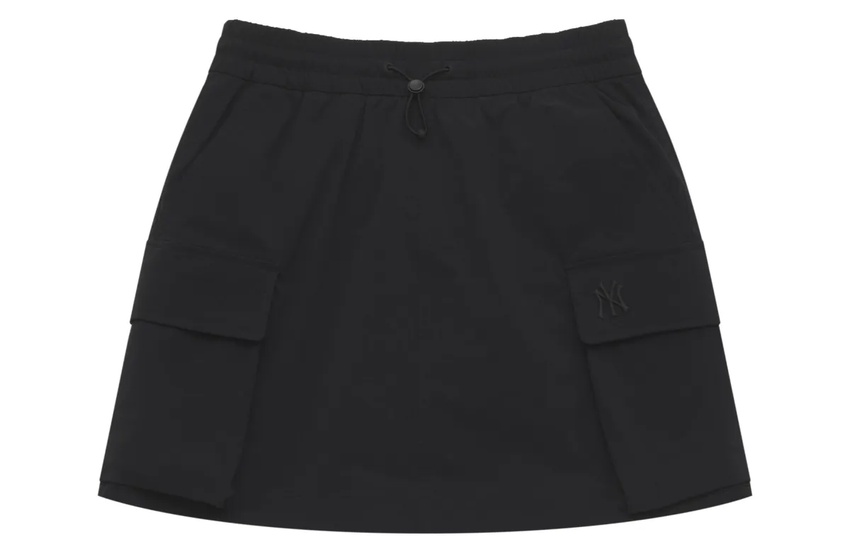 MLB New York Yankees Basic Collection SS25 Cargo Short Skirts Women's Black