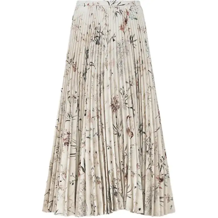DIOR Casual Long Skirt Women's Beige