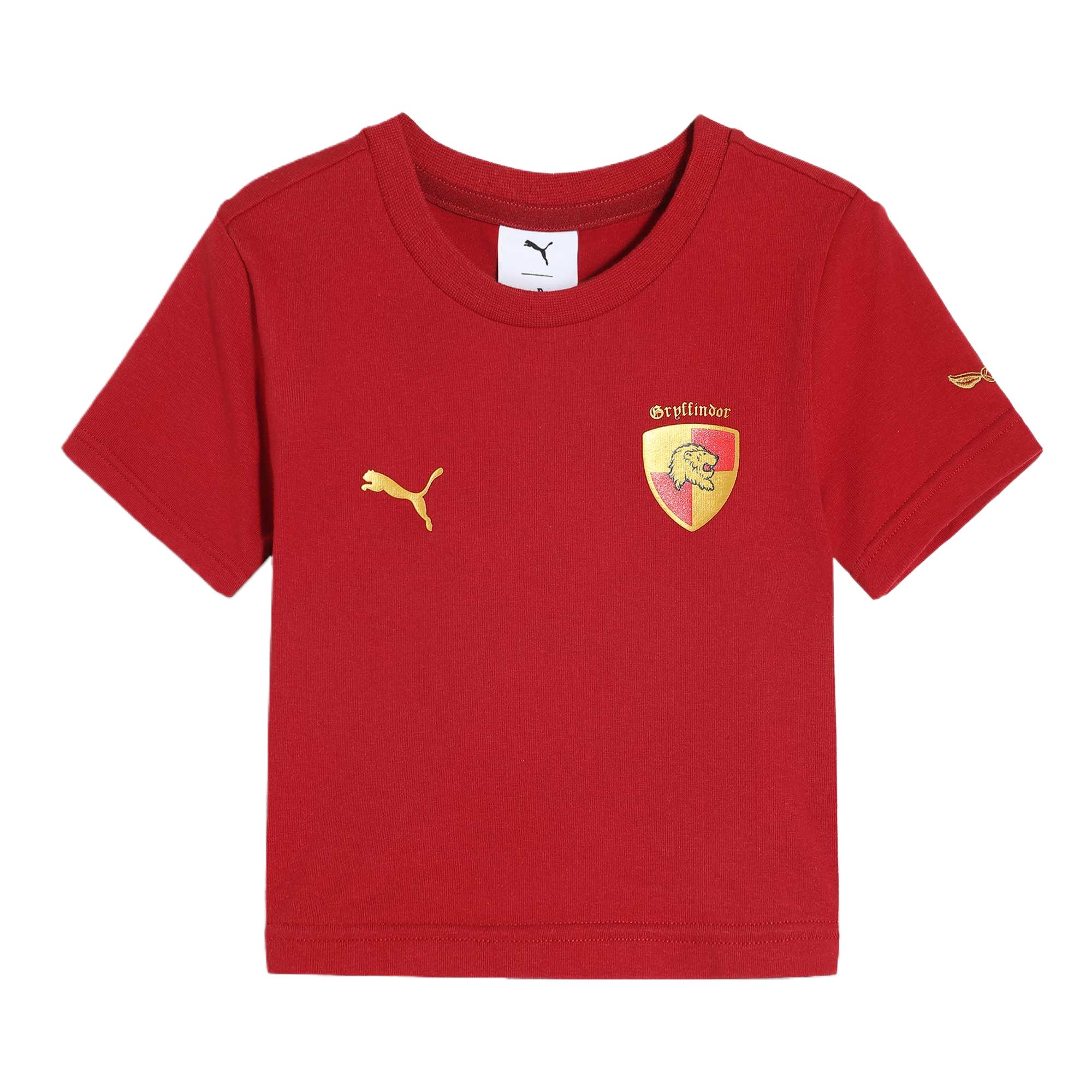 Женская футболка PUMA (темно-красная)