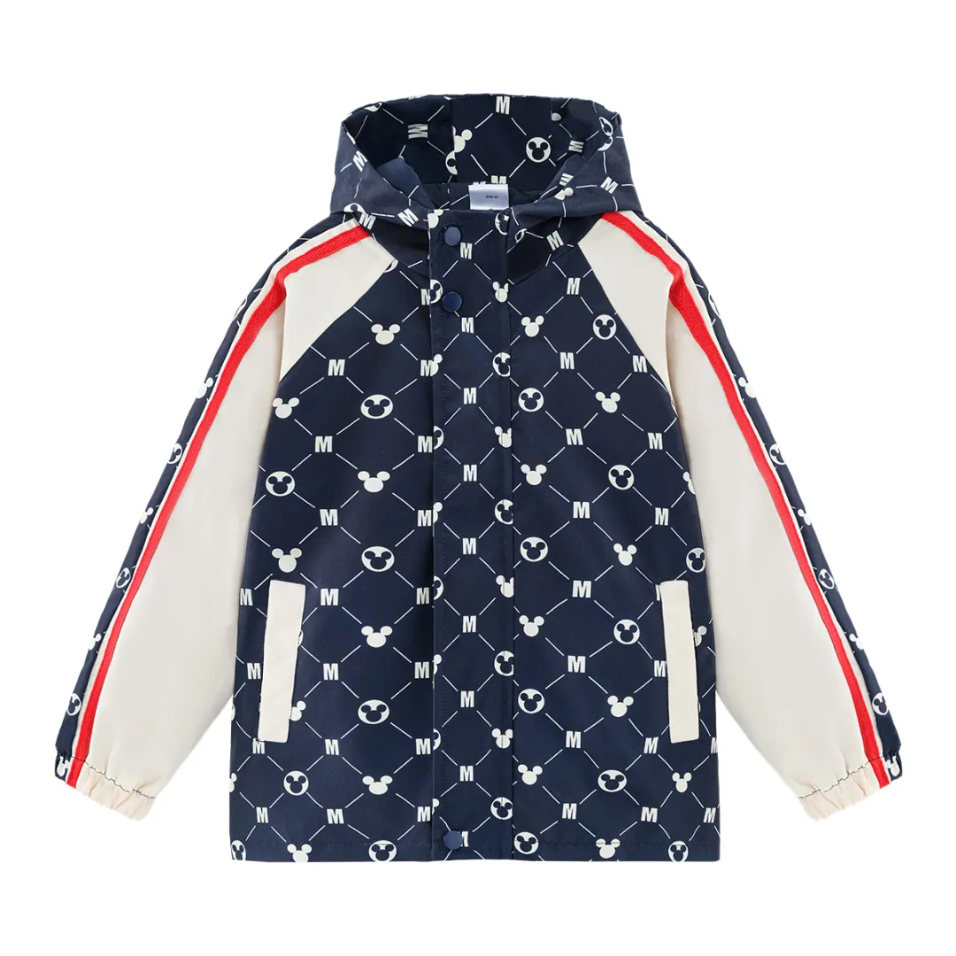 Disney Kids Windbreaker Jackets Hooded Moderate