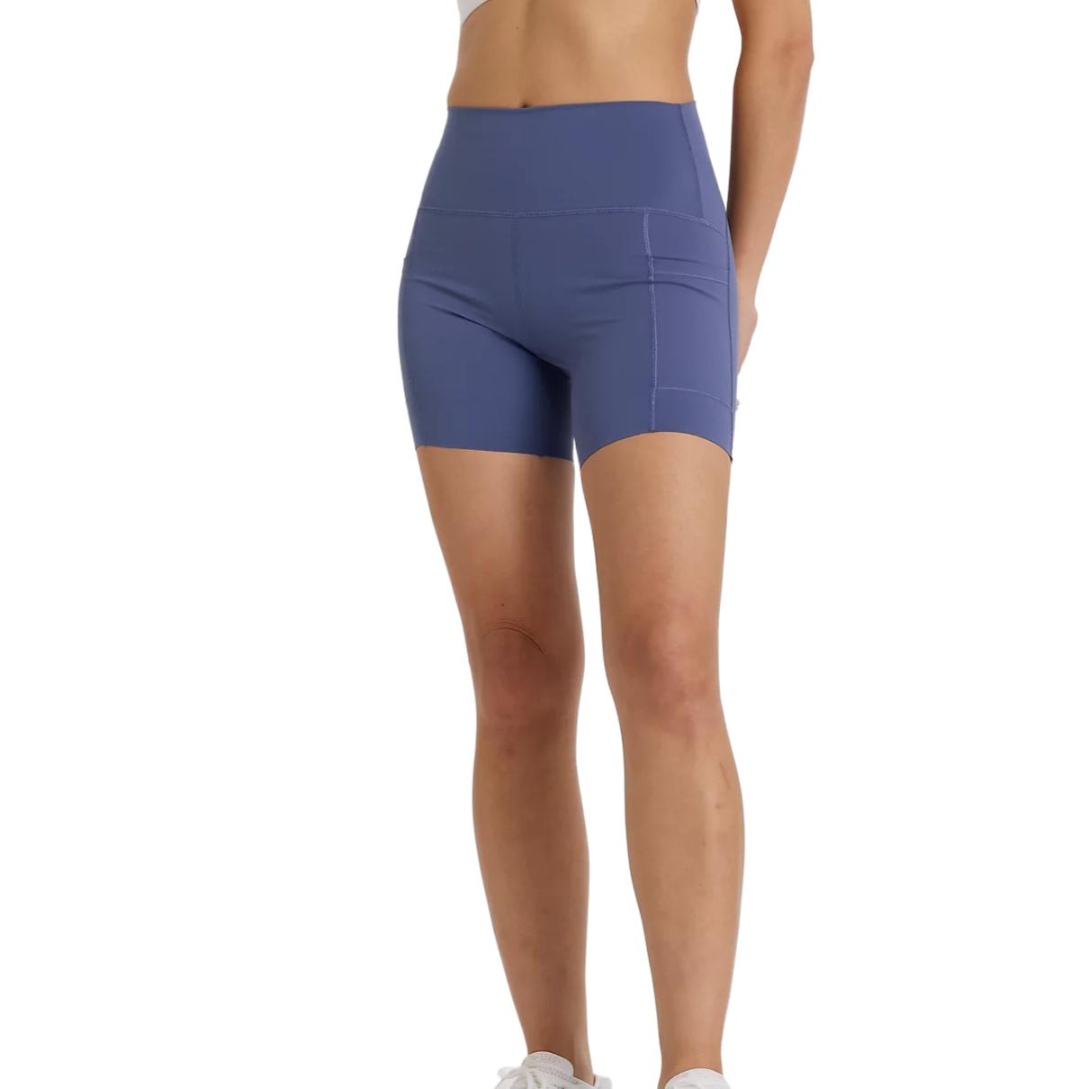 New Balance Sleek Pocket Sports Shorts Women’s Blue