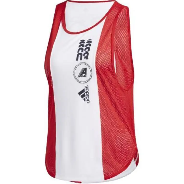 Adidas Moto Climacool Sport Vests Women's White/Scarlet