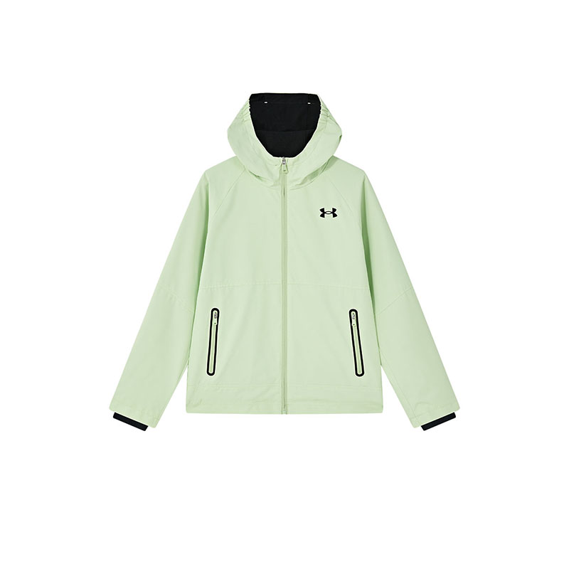 Under Armour Travel jacket, windproof keep warm children's sports long-sleeve for men and women with hood for leisure
