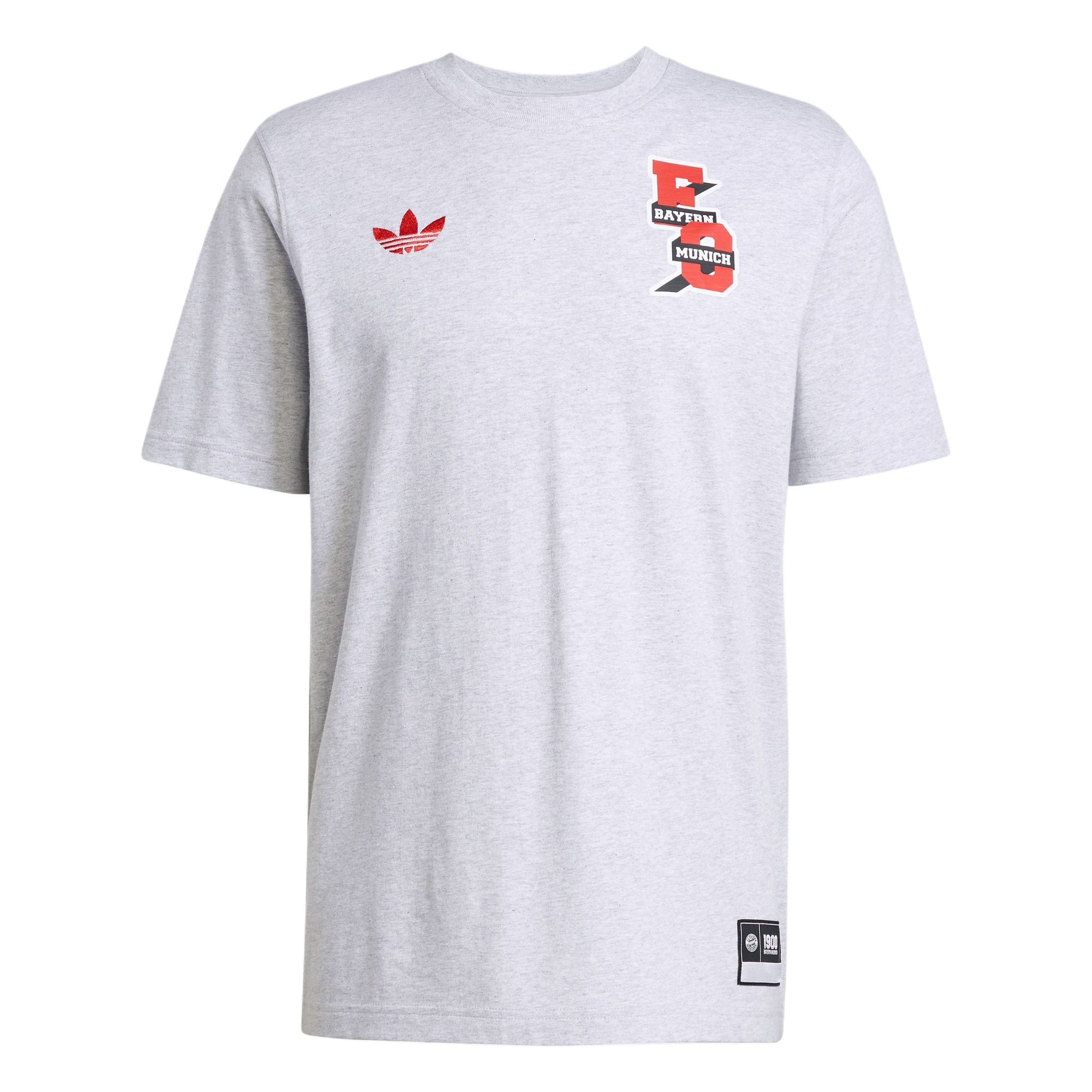 Adidas Originals VRCT T Shirt Men's Light Gray Heather Flower