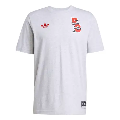 Adidas Originals VRCT T Shirt Men's Light Gray Heather Flower