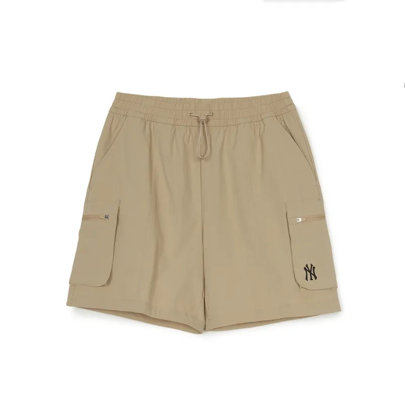 MLB Gofcore New York Yankees Cargo Shorts Women's Sand Yellow