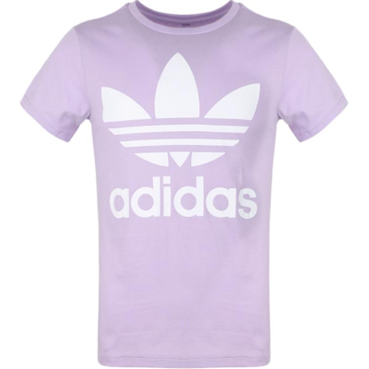 Женская футболка adidas originals TREFOIL TEE (фиолетовая)