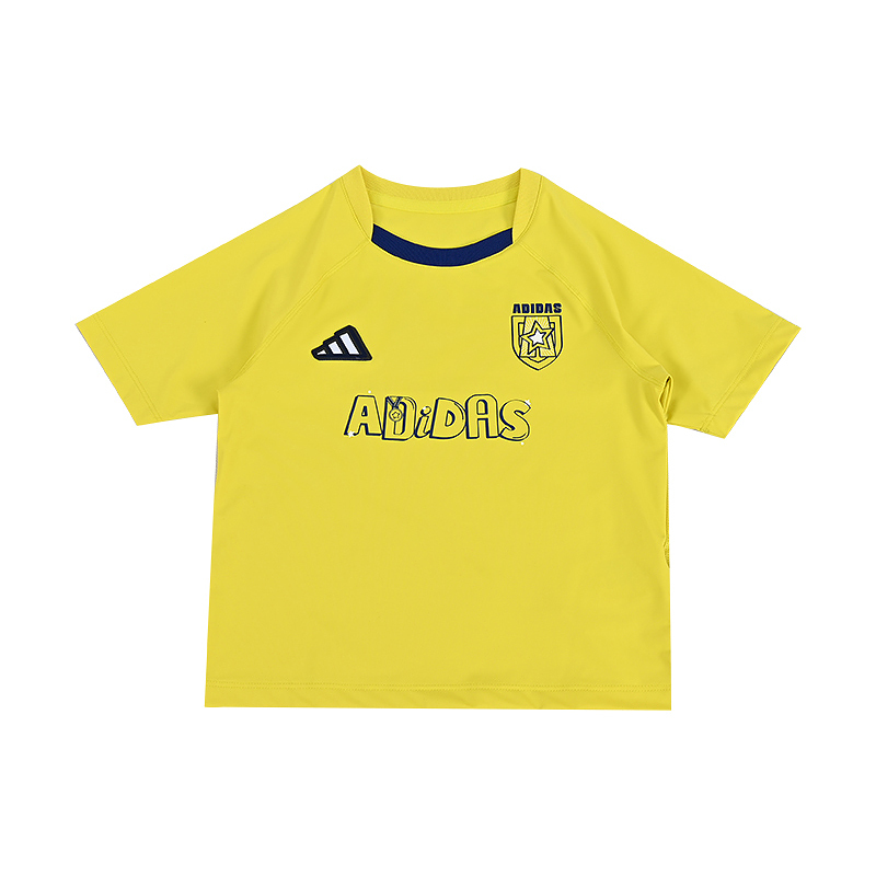 Мужская футболка adidas SS25 (желтая)