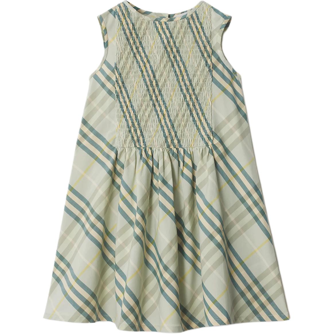Женское платье Burberry (светло-зеленое)