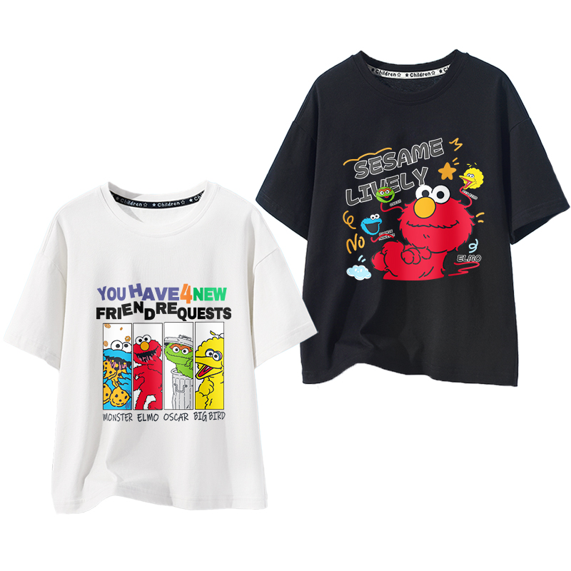 Детская футболка SESAME STREET (желтая)