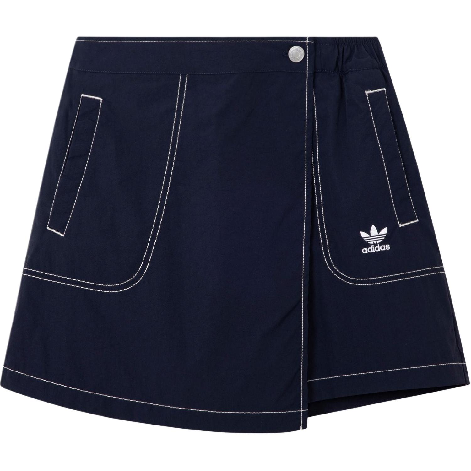 Детская юбка-шорты adidas Skirt (синяя)