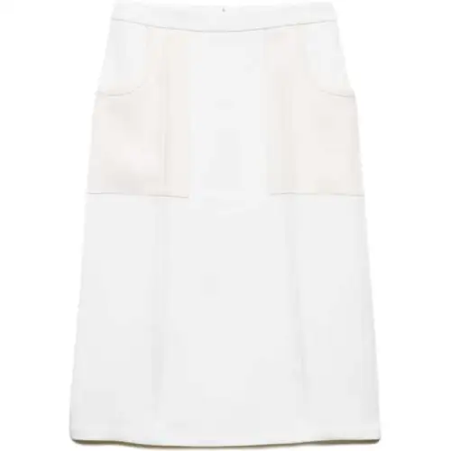 Prada sablé skirt