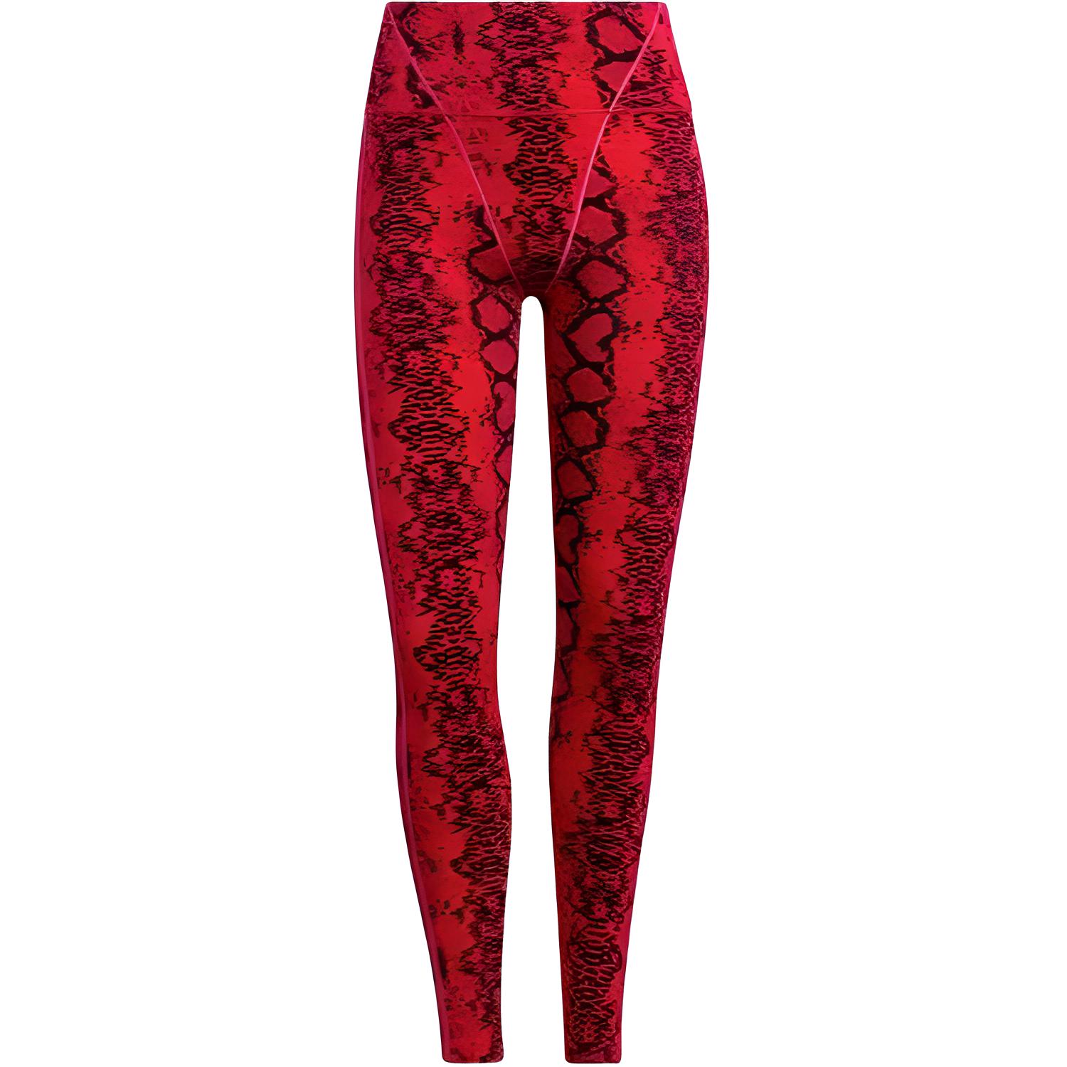 Adidas Ivy Park Allover Print Tights Red/Black
