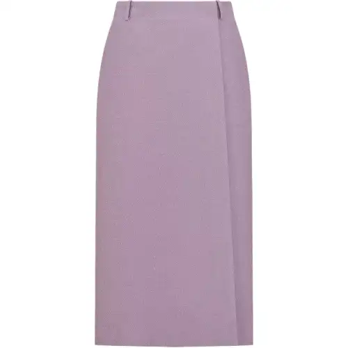 DIOR SS25 Casual Long Skirt Women's Purple