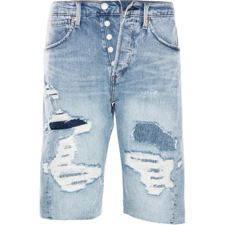 Levi's Denim Shorts Men's Light Blue Moderate