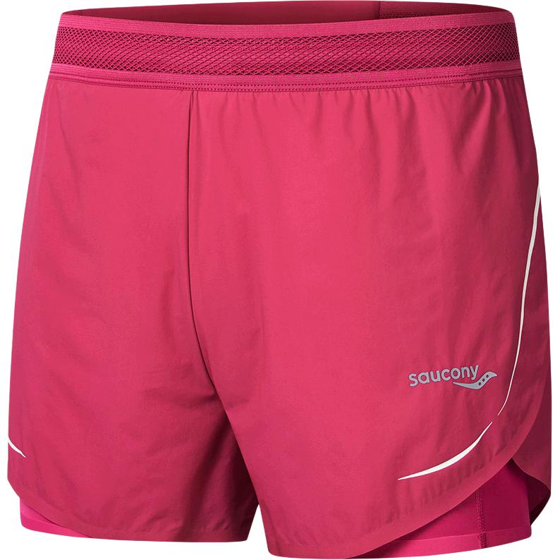 Saucony Sports Shorts Women’s Lilac Red