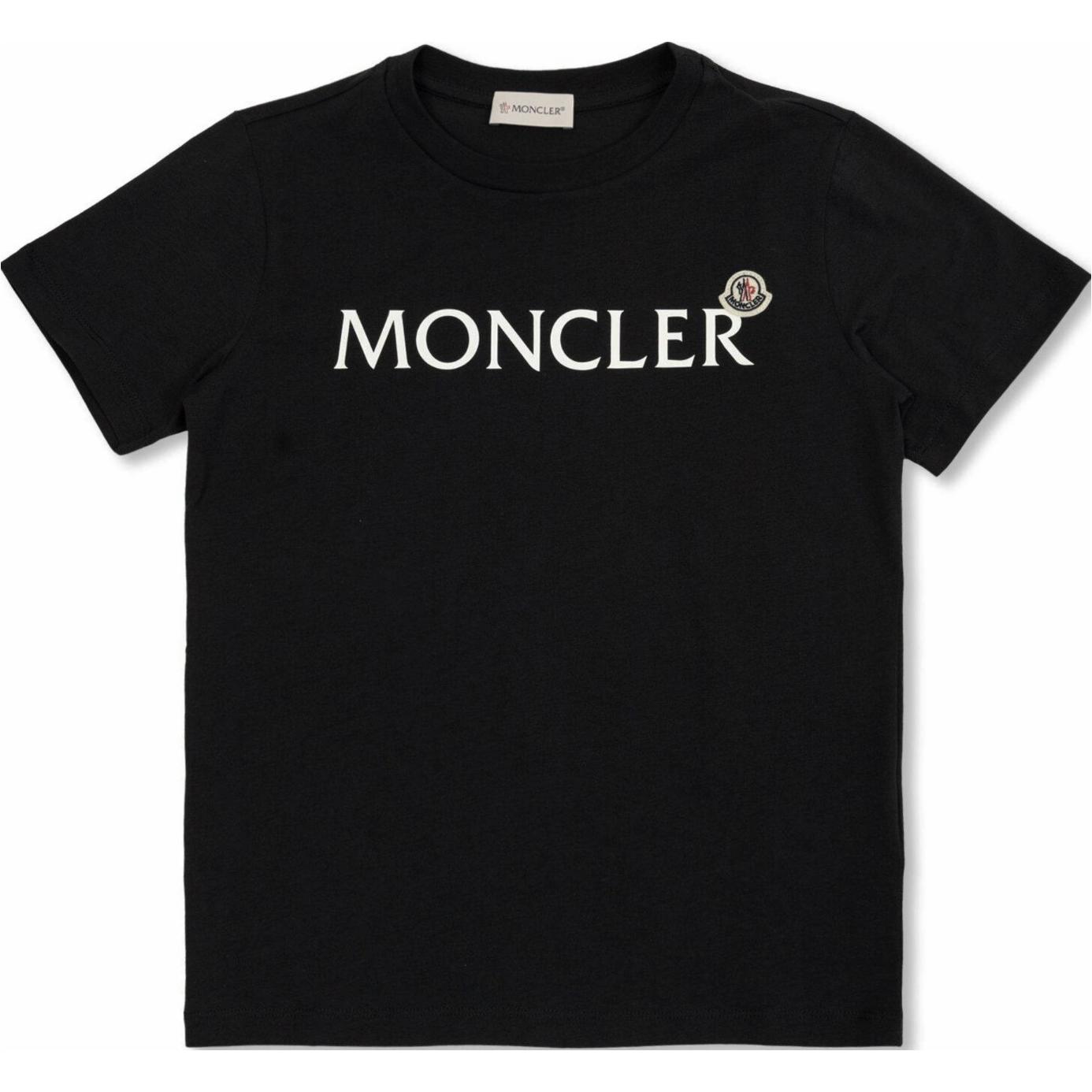 Футболка Moncler Logo (черная)