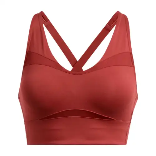 Under Armour SmartForm Evolution Mid Longline Sports Underwear Women's Red