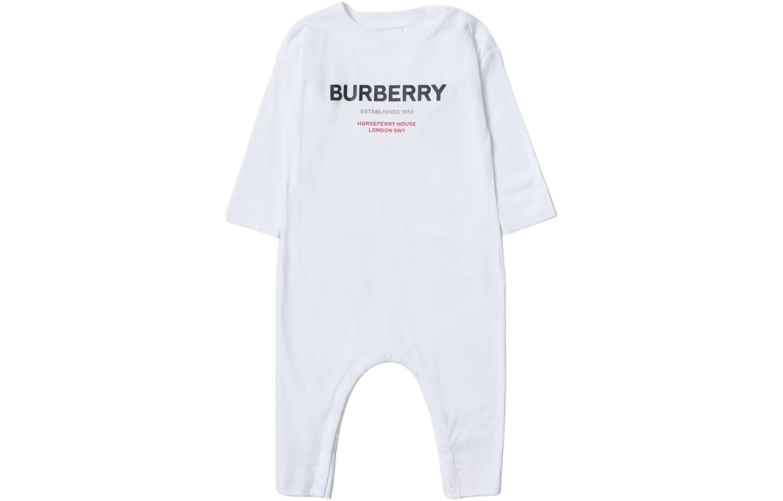 Боди Burberry Logo (белое)