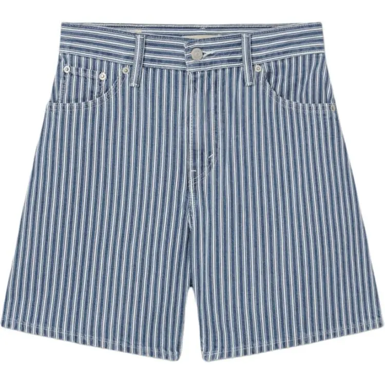 Levi's Denim Shorts Women's Blue White