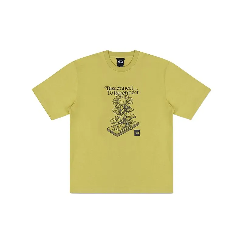THE NORTH FACE Urban Exploration T Shirt Men's Spring Aqua Green