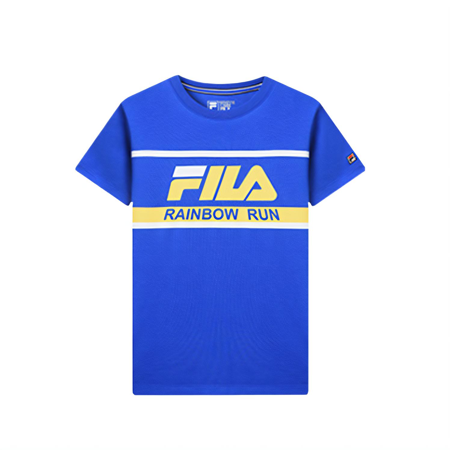 Мужская футболка Fila Kids Sport (синяя)