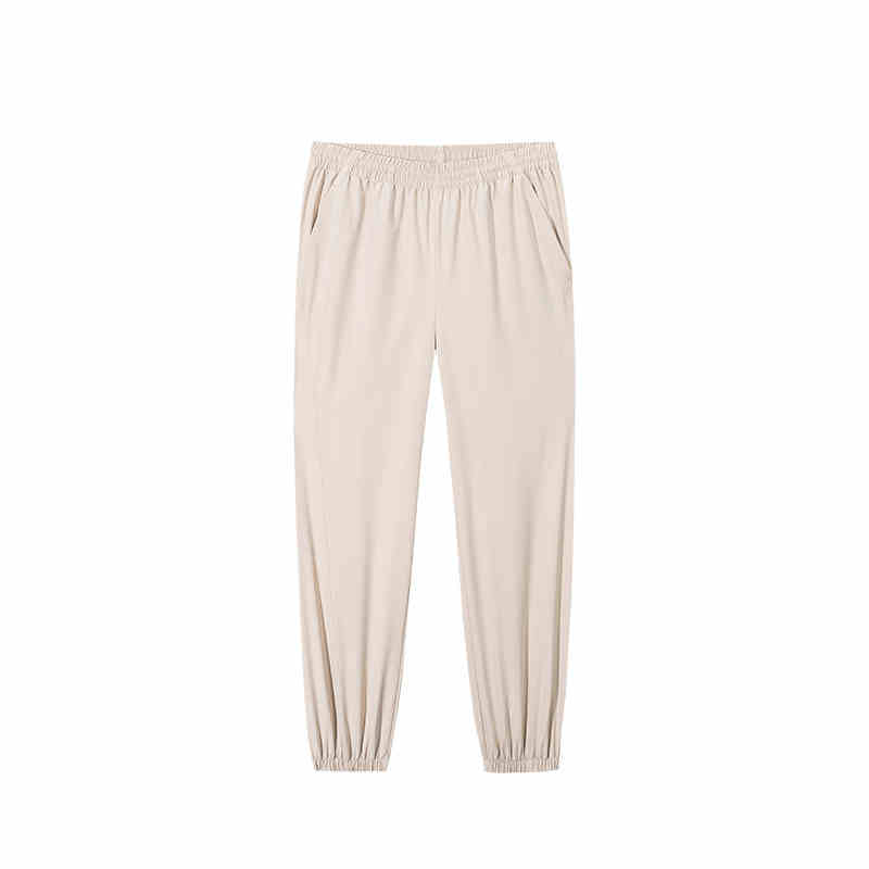 Anta Sports Lifestyle Collection Comprehensive Training Collection Sports Pants Women's Light Khaki
