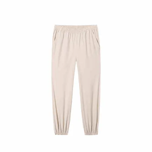 Anta Sports Lifestyle Collection Comprehensive Training Collection Sports Pants Women's Light Khaki
