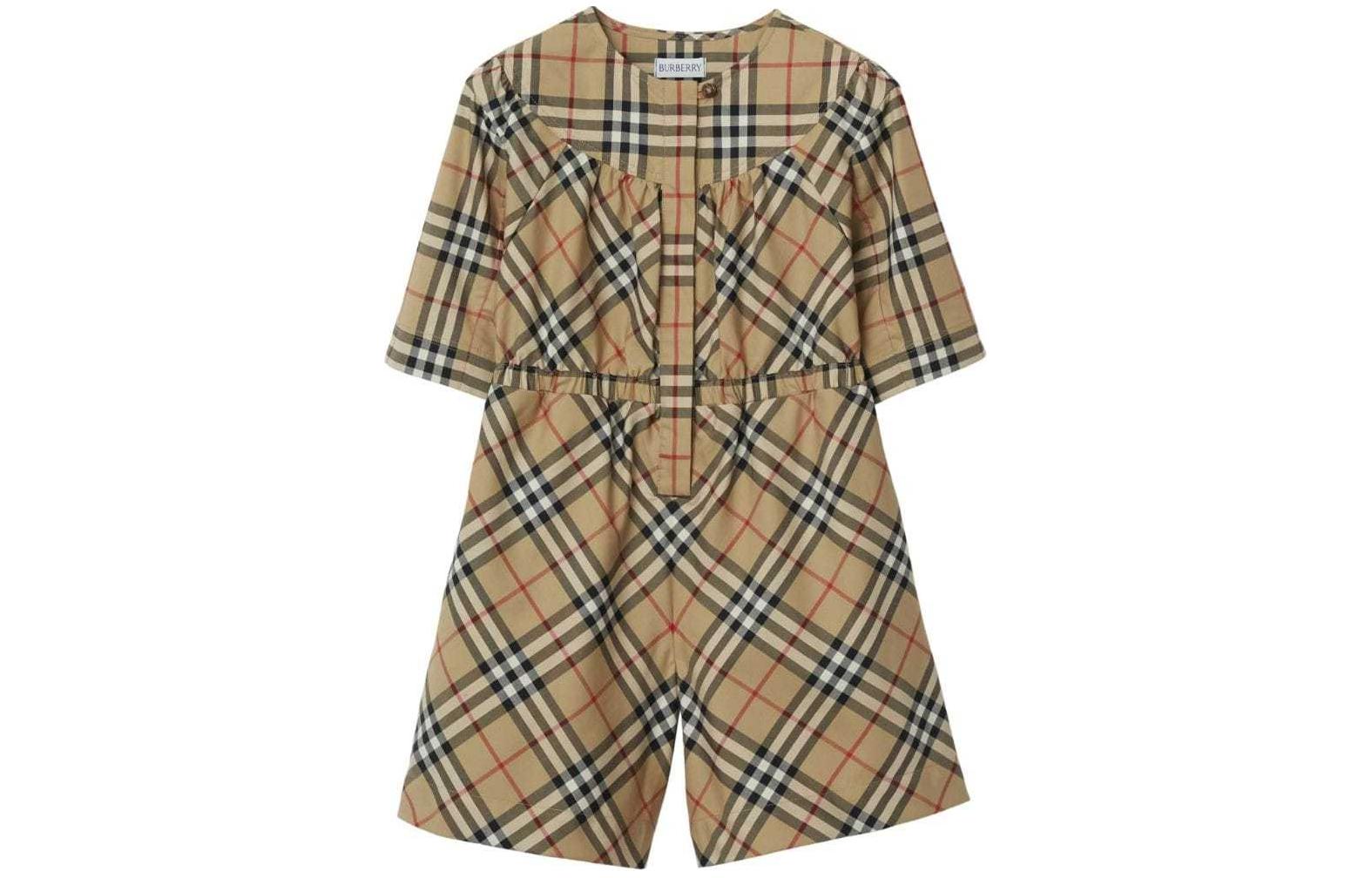 Детский комбинезон Burberry (бежевый)