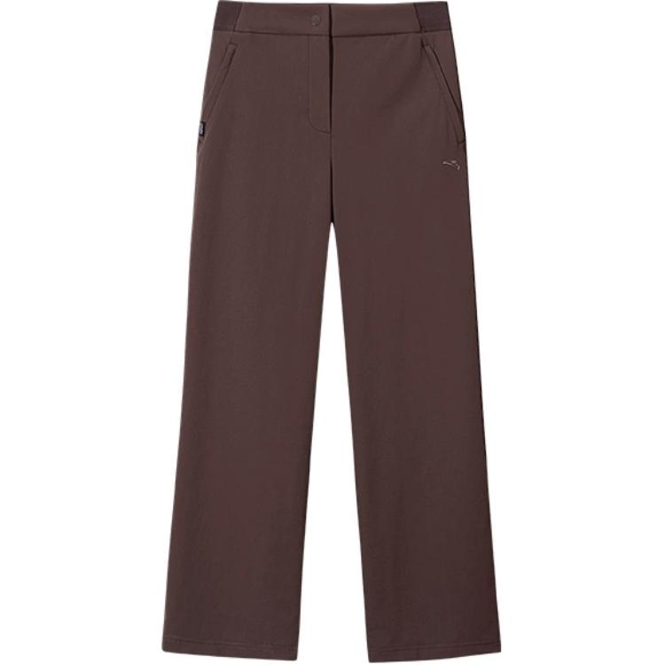 Anta Variety Training Collection Sports Pants Women’s Caramel Khaki