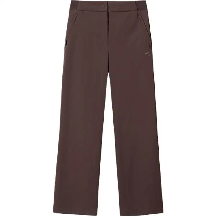 Anta Variety Training Collection Sports Pants Women's Caramel Khaki