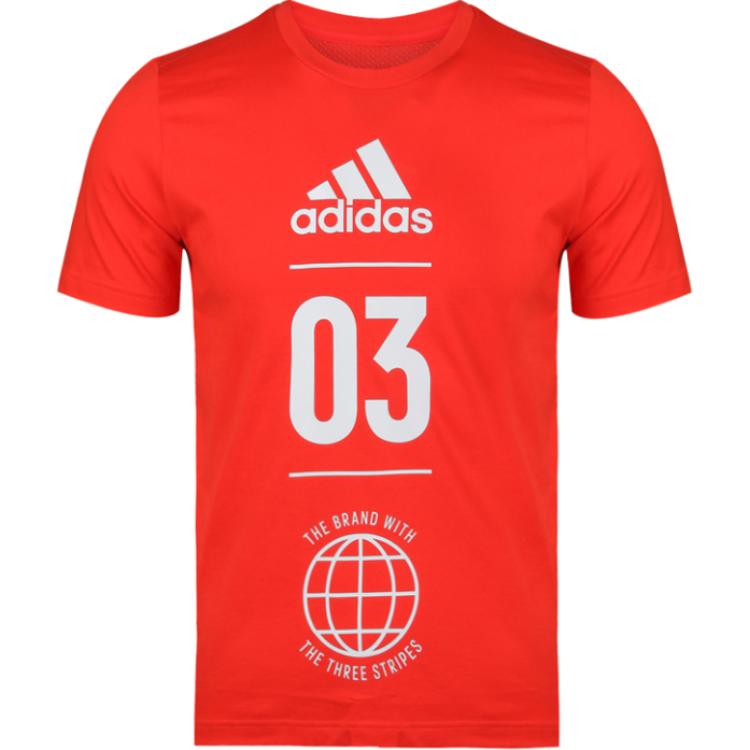 Мужская футболка adidas YB SID TEE (красная)