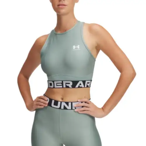 Under Armour HeatGear Sport Vests Women's Silicone Green