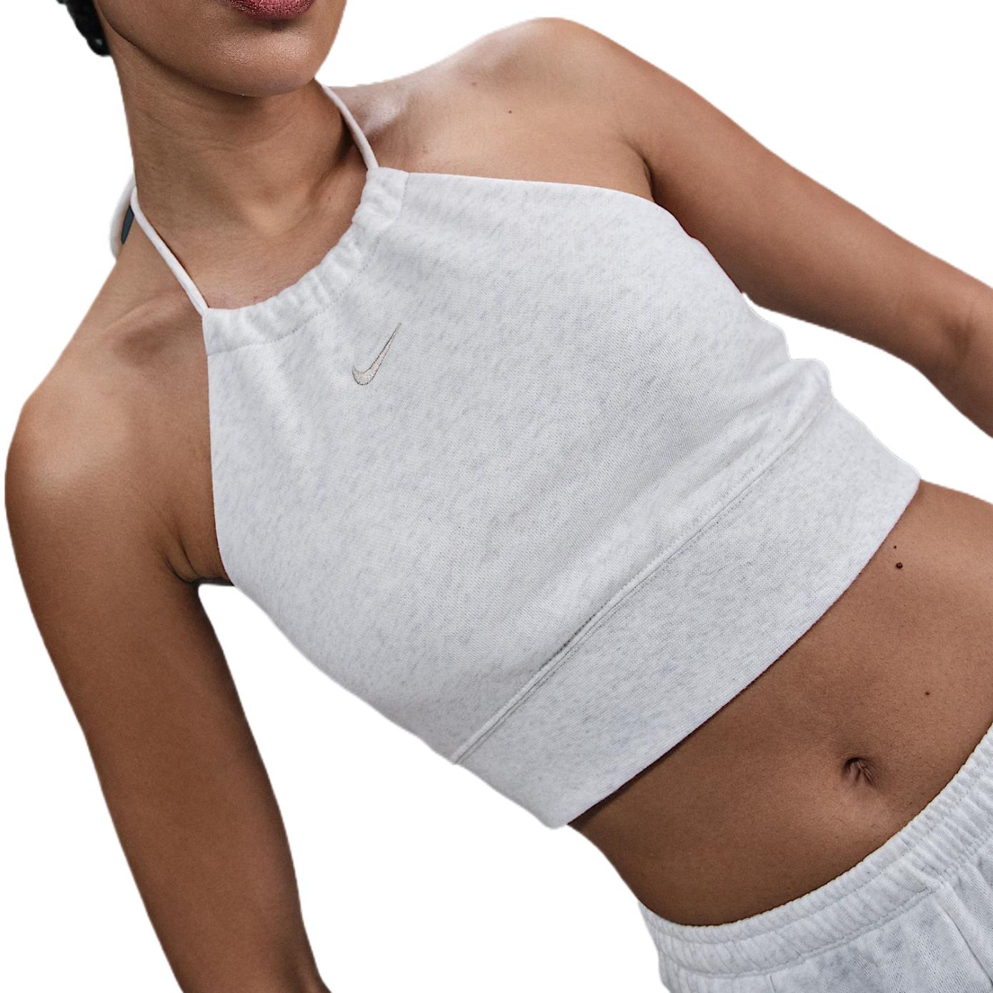 Nike Sportswear Chill Terry Women’s Slim Cropped French Terry Halter Top