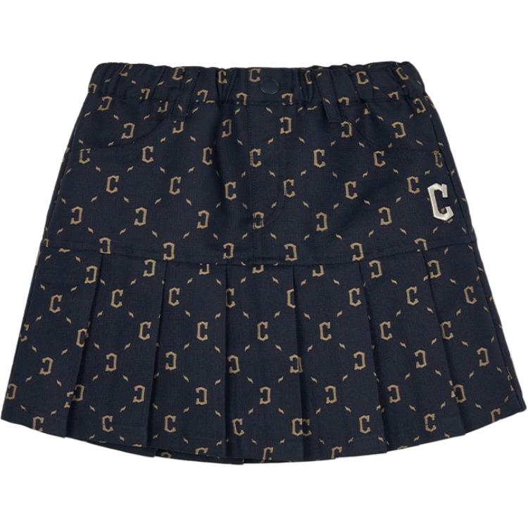 Детская юбка MLB MLB KIDS Diamond Monogram Cleveland Guardians (военно-морской синий)