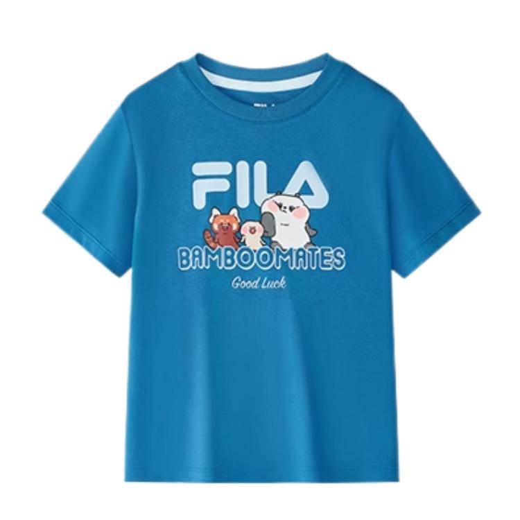 Футболка Fila KIDSBAMBOOMATES (морская волна)