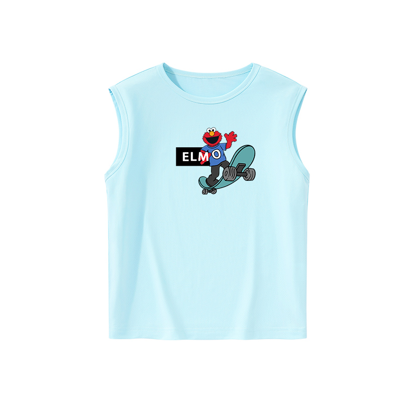 Футболка SESAME STREET Tlogo (белая) — фото 9