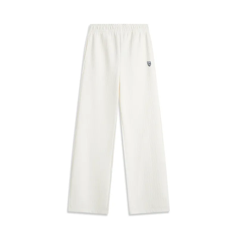 Li Ning Sports Trendy Collection Sports Pants Women's White
