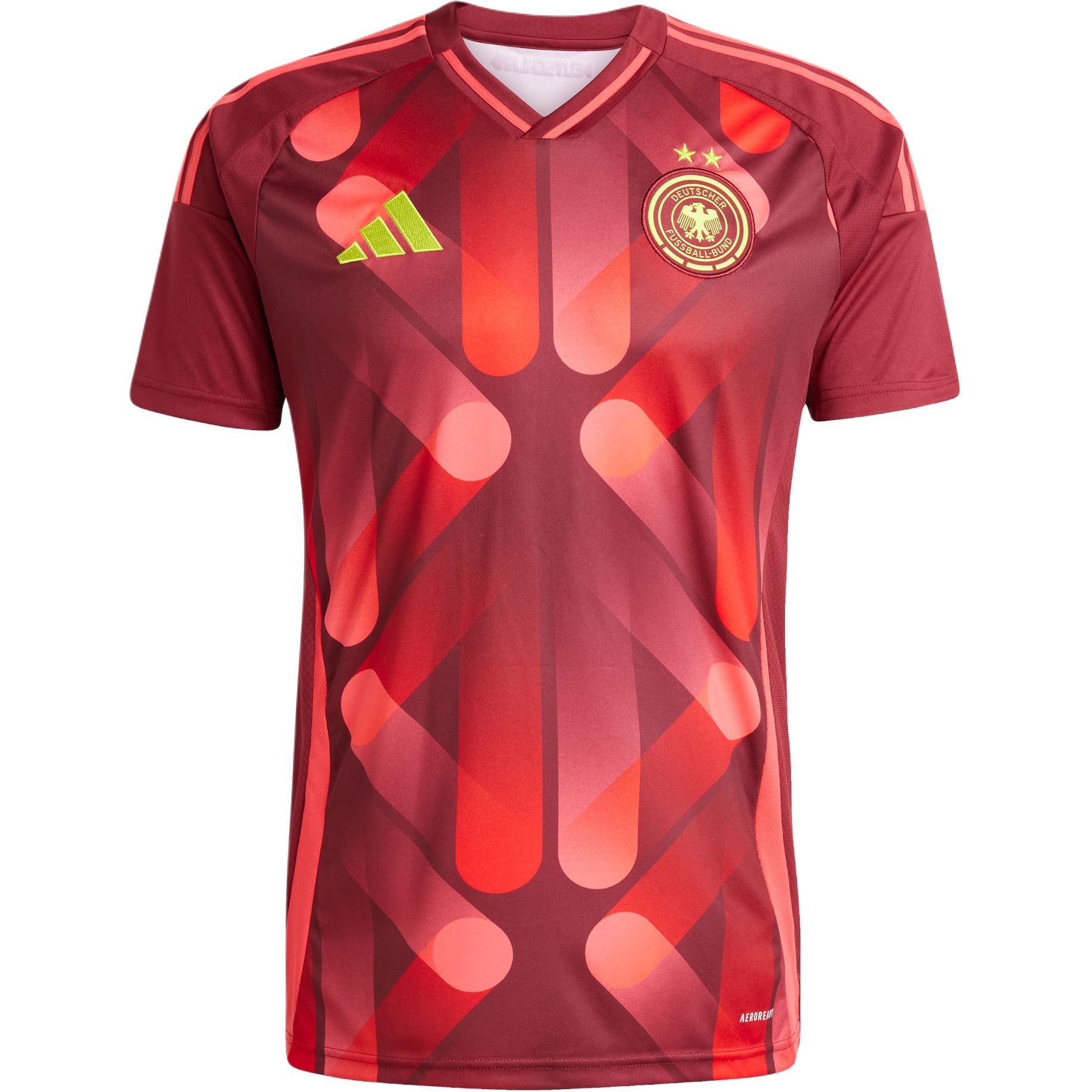 Мужская футболка adidas Germany 25 Away Jersey (красная)