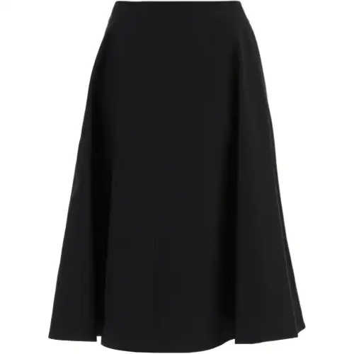 Bottega Veneta High Rise Flared Skirt