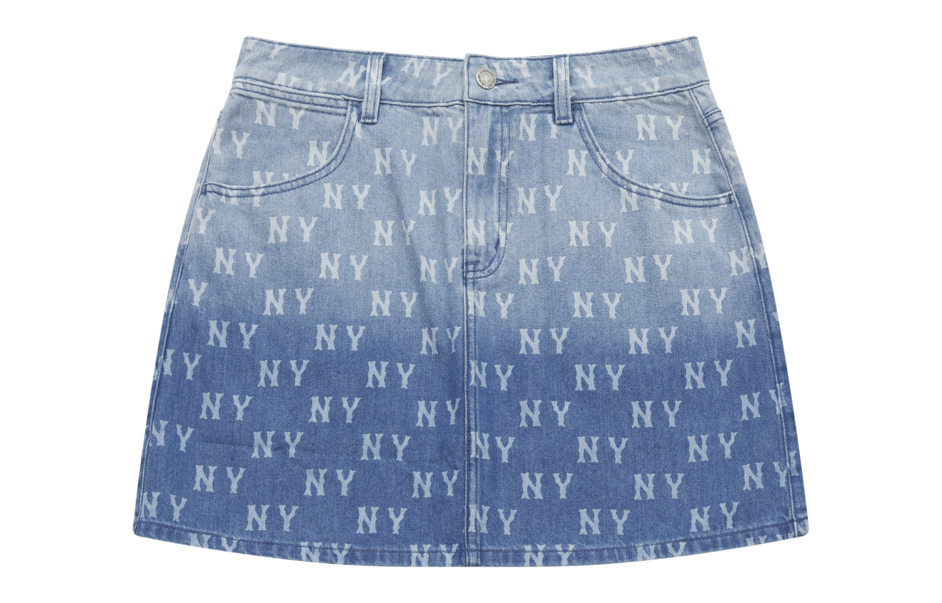 Женская куртка MLB MONOGRAM (синяя)