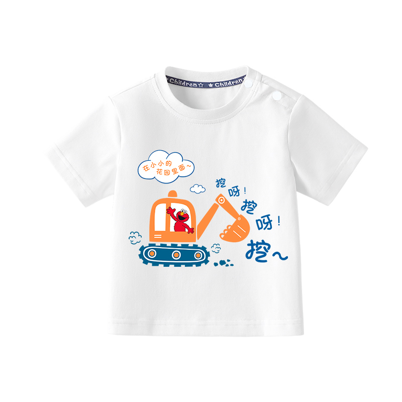 Футболка SESAME STREETT (белая) — фото 2