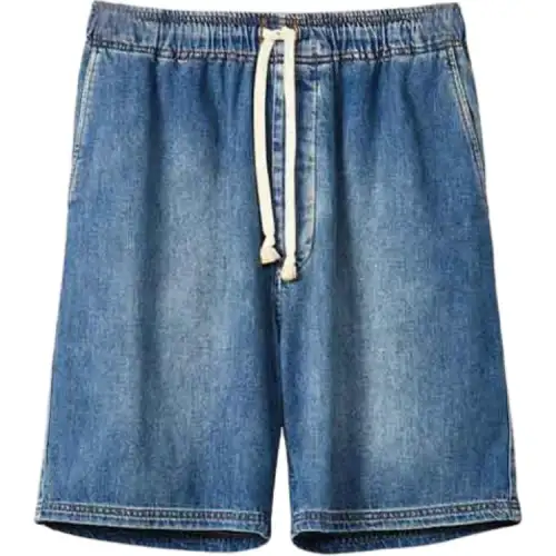 LOEWE Paula's Ibiza Denim Shorts Men's Blue