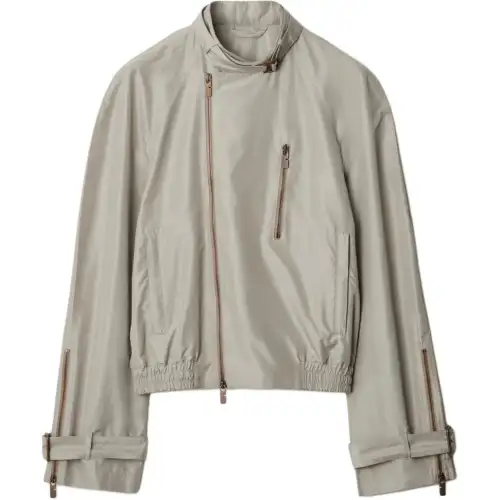 Burberry Jackets & Coats Men's Gray