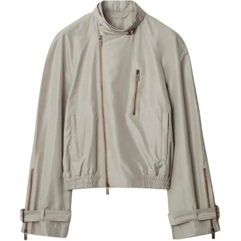 Burberry Jackets & Coats Men's Gray