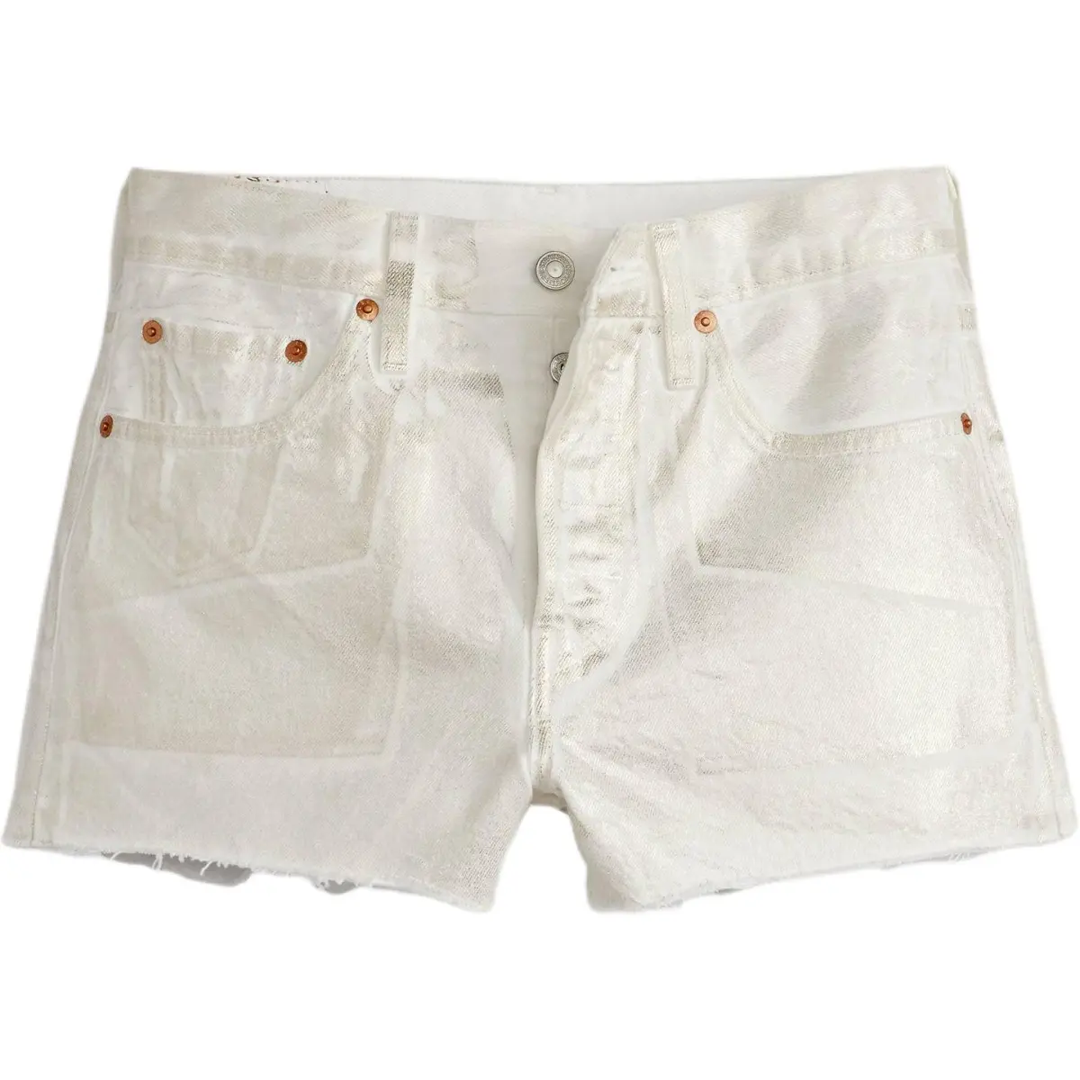 Levi's Denim Shorts Women's White