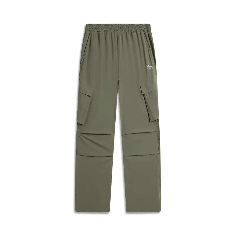 Li Ning Fitness Series Sports Pants Women's Tea Green