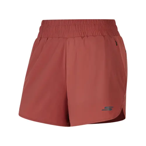 Skechers Athleisure Sports Shorts Women's Hematite Red